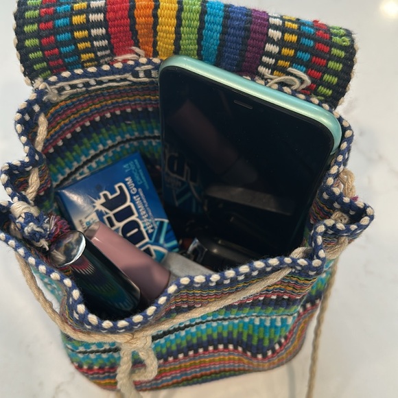 Small multicolor woven purse - Picture 10 of 10